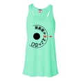 thumbnail image 1 of Womens Shoot Manual Camera Buff Photography Lovers Flowy Racerback Tank Top T-Shirt, 1 of 1