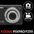 thumbnail image 3 of Kodak PIXPRO FZ55 Appareil Photo Compact 16,4 Mégapixels, Noir, 3 of 10