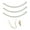 shape:A, variant on 3 Color LED Ceiling Fan Light with Quiet Motor and Lens Technology Replacement Lights Part for Bedroom Home Lighting