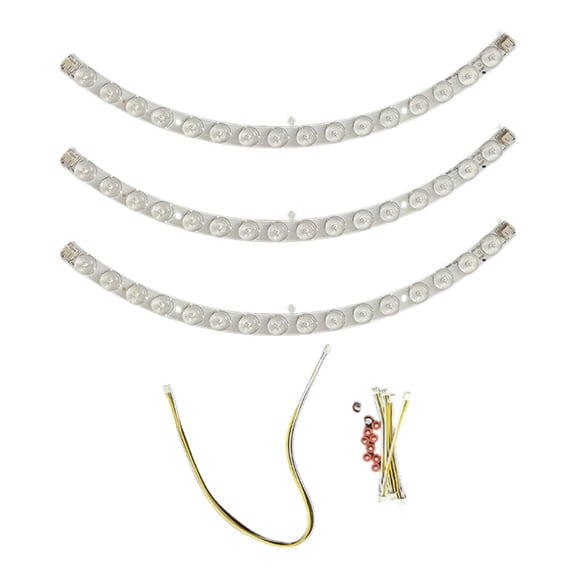 3 Color LED Ceiling Fan Light with Quiet Motor and Lens Technology Replacement Lights Part for Bedroom Home Lighting