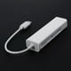 thumbnail image 5 of 2X USB-C USB 3.1 Tipo C A USB RJ45 Ethernet Lan Adaptador Hub Cable para PC, 5 of 5