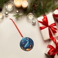 thumbnail image 6 of Sikiie Whimsical Underwater Fantasy Acrylic Christmas Ornament Pendant Christmas Ornaments Hanging Ornament for Christmas Winter New Year Party -Round Shape, 6 of 7