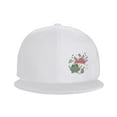 thumbnail image 2 of ZICANCN Cartoon Frog Cottagecore Mushroom Baseball Caps, Trucker Hats for Men And Women, Adjustable Breathable Flat Caps, White, 2 of 8