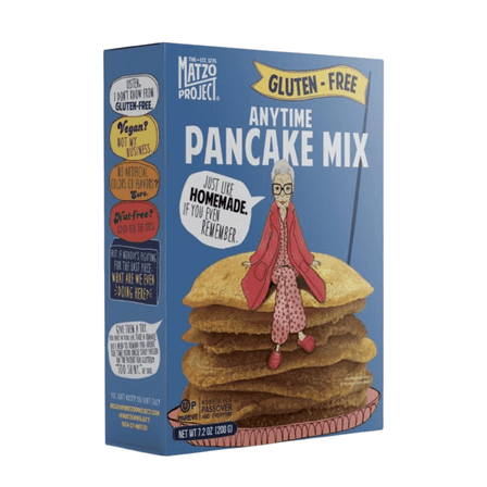The Matzo Project Gluten Free Pancake Mix, Kosher for Passover, 7.2 oz, 6 pack