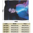 thumbnail image 3 of Lana Del Rey Blanket Lana Del Rey Poster Throw Blanket Soft Flannel Blankets for Sofa Bed Couch, 3 of 5