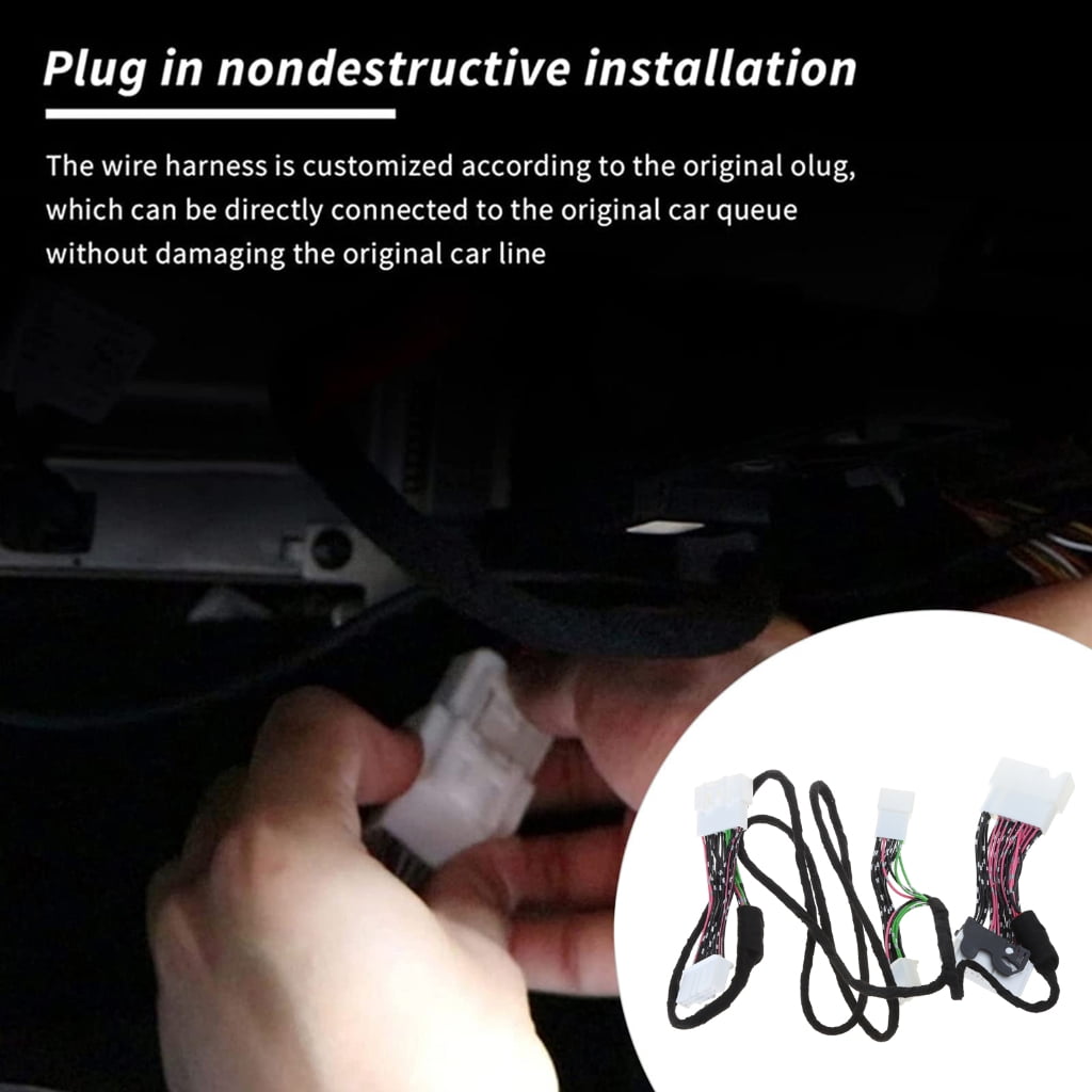 Zeiwohndc Car Speaker Cable for 2022 Audios Activation Wire Harness 8 to 14 Line
