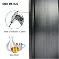 thumbnail image 4 of SUNLU Silk PLA+ 3D Printer Filament Bundle,1.75mm,1kg(2.2LBS)/ Spool,2KGs Black+1KG Silver, 4 of 7