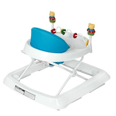 YYAo Baby Walker, Baby Walker Activity Walker, Toddler Infant Walker,Adjustable Height Removable Folding Portable Baby Walker-Blue