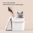 thumbnail image 5 of Petdiary 12L Vacuum Pet Food Storage Container Smart Dog & Cat Food Storage Container Rechargeable, 5 of 10