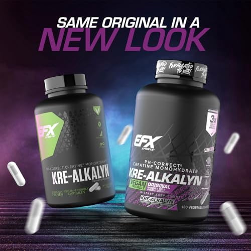 EFX Sports Kre-Alkalyn EFX | pH Correct Creatine Monohydrate Pill
