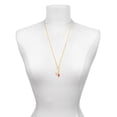 thumbnail image 3 of Delight Jewelry Silver-tone Small Red Crystal Cross - Gold-tone Clip on Charm with Mini Year 2025, 3 of 4
