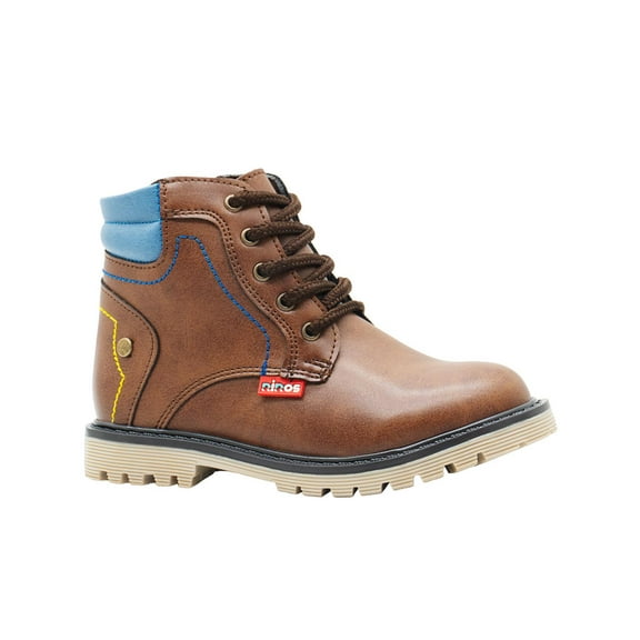 Bota Para Niño Color Camel Super Ligeras Outfit Moda cafe 14