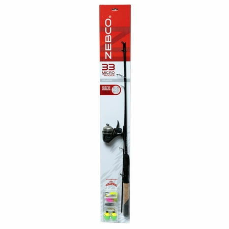 Zebco Mr. Crappie Spincast Fishing Combo Kit