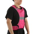 thumbnail image 1 of Gilet, Confortable Ajustable Facile à Porter Gilet Réfléchissant Léger pour Marcher Jaune Fluorescent, Orange Rouge, 1 of 8