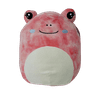 Squishmallows Official Kellytoys Plush 16 Inch Fanina the Pink Frog BAM Exclusive Ultimate Soft Stuffed Toy