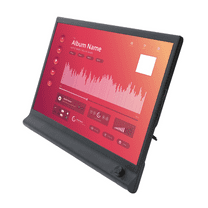 15.6-Inch FHD IPS Portable Laptop Monitor - 1080P High Clarity Display with Stand, USB-C & HDMI, Plug & Play, Compatible with Windows, Chrome, Mac