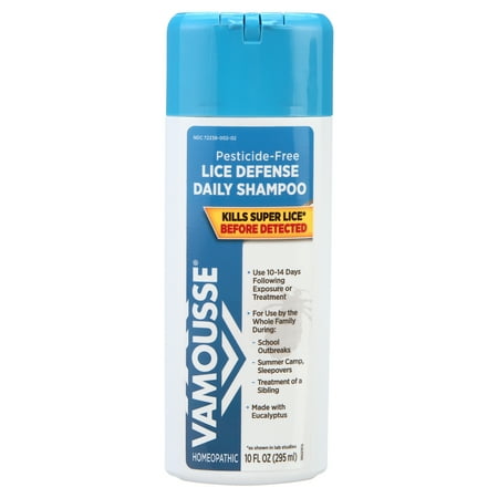 Vamousse Lice Defense Daily Shampoo, 10 fl. oz.
