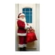 thumbnail image 2 of Cortina navideña para puerta | Tela de poliéster impermeable | Fondo navideño de 180 x 90 cm | Funda reutilizable para puerta de casa y tienda, 2 of 5