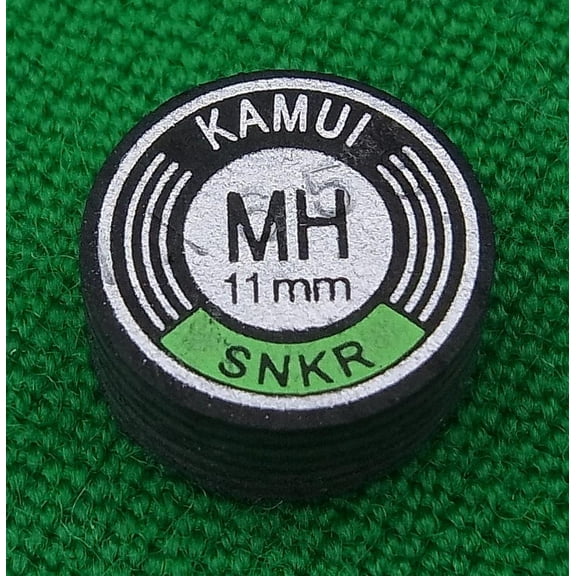 Kamui Black Snooker Tip - Medium Hard