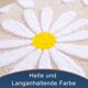 thumbnail image 5 of Alfombra de baño de Flores Blancas y Beige (Color Caqui) - Alfombra de baño Antideslizante de 50 x 80 cm para baño Alfombra de baño súper absorbente Duradera Lavable a máquina de Microfibra Suav, 5 of 5