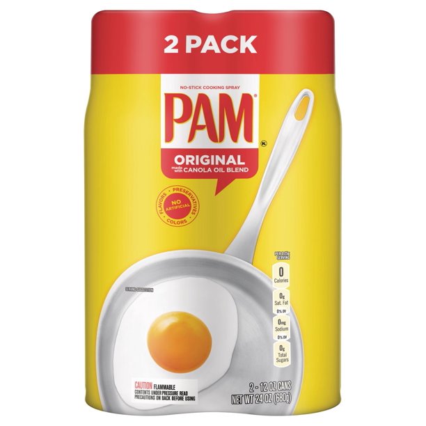 Product of Pam Original NoStick Cooking Spray 12 oz. Can 2 Ct