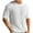 White, variant on Wlynlyn Mens T-Shirts Short Sleeve Crewneck Shirt Casual Textured Loose Fitted Pullover Solid Color Knit Summer Tops