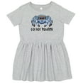 thumbnail image 3 of Inktastic Do Not Squash Cute Jumping Spider Girls Toddler Dress, 3 of 5