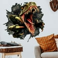 thumbnail image 4 of EUDIDV Home Decor Accents Broken Wall Dinosaur Wall Sticker Ground Background Wall Decoration Sticker Home Decor Clearance Accents, 4 of 7