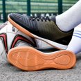 thumbnail image 2 of Botas de fútbol de interior para hombre, zapatos de fútbol sala profesionales, botas de fútbol antideslizantes para hombre, botas de fútbol originales para cancha dura, Chuteira Society Futebol, 2 of 5