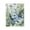 Blue Bunny Among Leaves, variant on Stupell Industries Modern Blue Bird Lovers Black Floating Frame Canvas Art, 17 x 21, by Franklyn Gregory