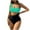 Green-04, variant on Lopeceal Women's Textured One Piece Swimsuit Colorblock Sexy Cutout Tummy Control Bathing Suit Slimming Push Up Padded Swimwear