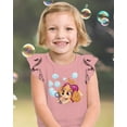thumbnail image 3 of Paw Patrol Skye Blowing Bubbles Toddler Girl Toddler Girls Ruffle Sleeve Top 5T Mauvelous, 3 of 5