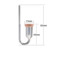 thumbnail image 1 of BeesClover Co2 Refiner Acrylic Transparent U Shape Mini Co2 Diffuser Aquarium Accessories For Fish Tank, 1 of 9