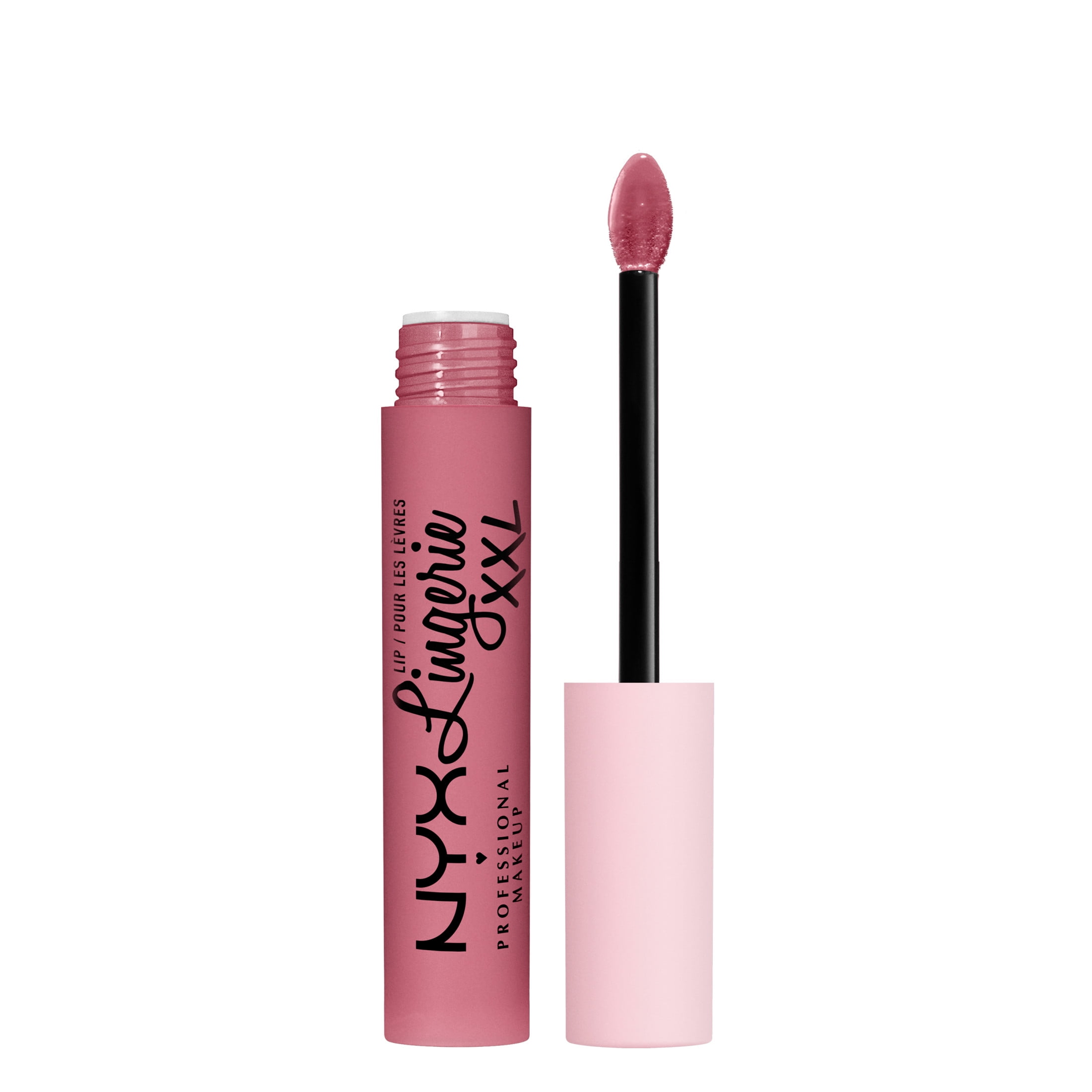 (2 pack) NYX Professional Makeup Lip Lingerie XXL Smooth Matte Liquid Lipstick, 16hr Longwear, Maxx Out, 0.13 fl oz