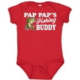 thumbnail image 3 of Inktastic Pap Pap's Fishing Buddy with White Text Boys Baby Bodysuit, 3 of 5