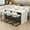 White, variant on Ataujin Modern Bar Stools Set of 2, Counter Height 24.8" Bar Stools, Faux Leather Upholstery, Comfort Backrest, Robust Metal Legs&Footrest for Kitchen Island, Dining Room, Bar