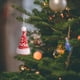 thumbnail image 5 of Adorno colgante de árbol de Navidad de punto | Decoración de Gorro de Santa de Lana Engrosada Rojo | Poliéster duradero, 5.1x2.5in | Acento festivo para el hogar, adorno colgable, 5 of 6