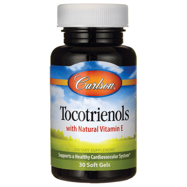 Carlson Tocotrienols with Vitamin E 30 Sgels.