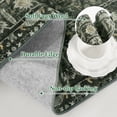 thumbnail image 2 of SORONO KATE 9'x12' Floral Area Rugs for Living Room, Machine Washable Oriental Vintage Distressed Non Slip Soft Indoor Area Carpet, Green, 2 of 7