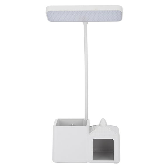 FNYOXU Table Lamp,LED Desk Lamp with Pen Phone USB Rechargeable Book Reading Light Eye-Caring Study Lamp for Kids with Flexible Gooseneck for Home Office 3 Modes