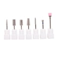 thumbnail image 2 of Brocas para manicura Fernando 7 piezas Acero inoxidable, 2 of 8
