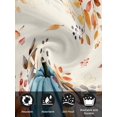 thumbnail image 7 of Orange Blue Fall Cloth Napkins Set of 8 Reusable Dinner Napkins, Pumpkins Rustic Botanical Thanksgiving Cocktail Napkin Washable Table Napkins for Wedding/Holiday Party/Baby Shower 20"x20", 7 of 7