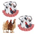 thumbnail image 1 of Delantal de Gallina para Silla de Montar Protector de Plumas de Ala Protección Elástica Suministros para Aves de Corral Tipo B 2 uds ANGGREK Otros, 1 of 8