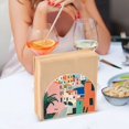 thumbnail image 3 of Yayeee Napkin Holder for Table Kitchen Paper Tissue Organization, Art City, 3 of 8
