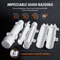 thumbnail image 4 of Kit para Hacer Sushi ISSEVE con Esterillas de Bambú, Cuchillo y Rodillo, 4 of 9