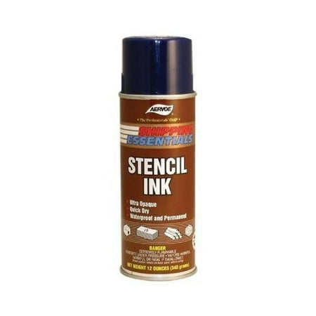 AERVOE 2802 16 OZ YELLOW STENCIL INK(12 OZ NET)