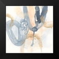 thumbnail image 2 of Vess, June Erica 12x12 Black Modern Framed Museum Art Print Titled - Liquid Blueprint IV, 2 of 5