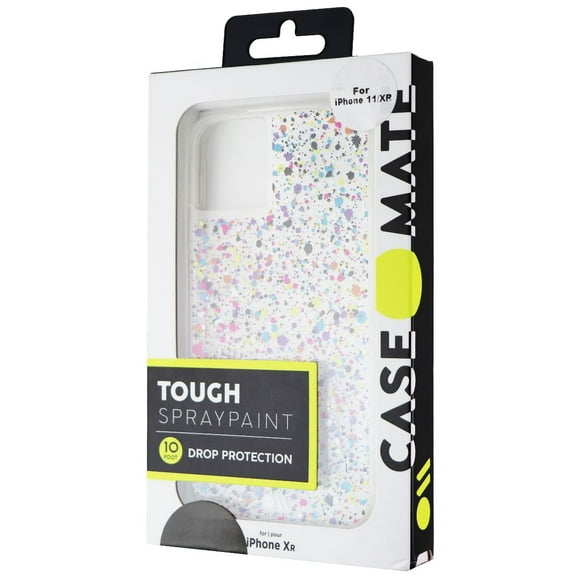 Case-Mate Tough Spray Paint Case for Apple iPhone 11 / XR - Clear / Multi-Color