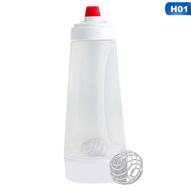 PWFE Hand Batter Mixing Bottle Batter Dispenser Cream Mixing Dispensing