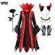 thumbnail image 5 of Disfraz de bruja de vampiro para niña, vestidos de carnaval de fantasía, disfraz de sirena Addams, novia fantasma, Caperucita Roja, 2024, 5 of 5